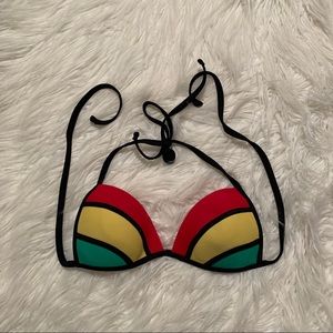 Rasta bikini top